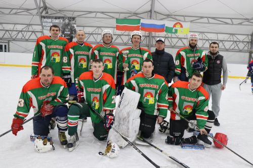 В Дрожжаном определены победители Чемпионата по хоккею среди организаций и учреждений