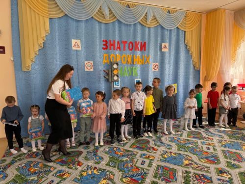 В Новоубеевском детском саду Дрожжановского района РТ прошло мероприятие по ПДД
