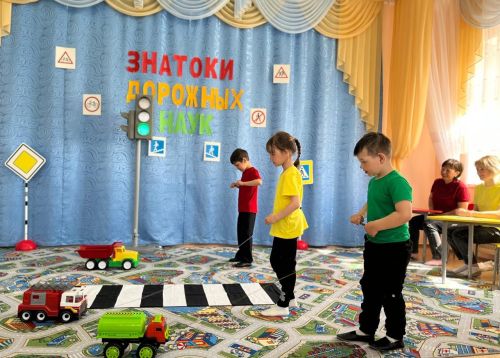 В Новоубеевском детском саду Дрожжановского района РТ прошло мероприятие по ПДД