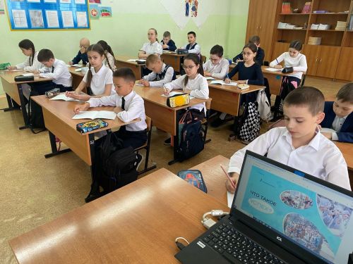 «Труд – основа успеха»: в Стародрожжановской школе №1 прошел мотивационный урок
