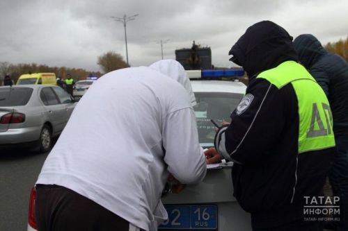 Три человека пострадали в ДТП за сутки в Казани: ГИБДД задержала пьяных и безправных водителей
