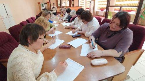 Дрожжановцы присоединились к акции «Тотальный диктант»