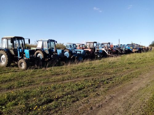 В сельских поселениях Дрожжановского района РТ трактора индивидуальных владельцев проходят техосмотры
