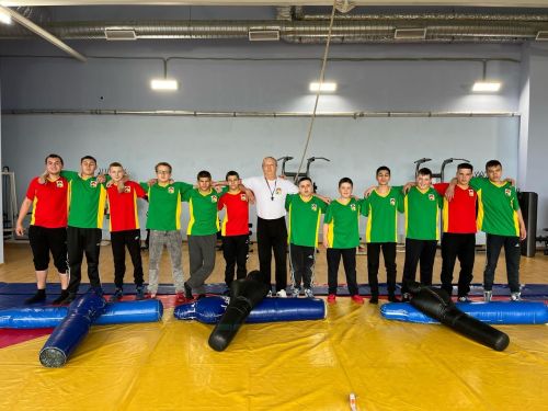 Юные спортсмены, занимающиеся в спортивной секции «Кореш» на базе «Спортивной школы» Дрожжановского района РТ, сдали переводные испытания