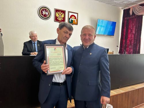 На деловом понедельнике состоялось вручение наград представителям бизнеса Дрожжановского района РТ