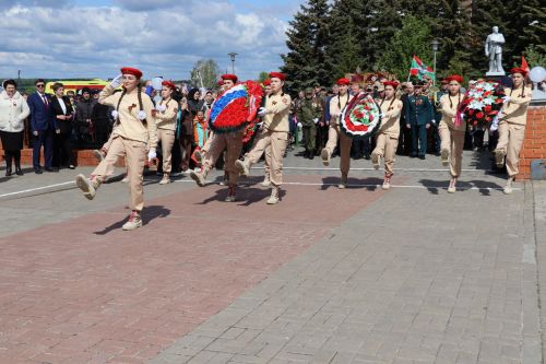 Дрожжановский район РТ отметил 80 -летие Великой Победы