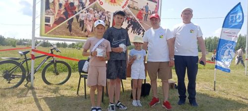 В Дрожжаном  в рамках празднования «Сабантуй 2025» работала мобильная площадка ВФСК «Готов к труду и обороне»
