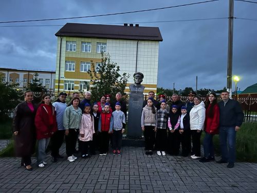 Свеча памяти: в Дрожжановском районе РТ вспомнили погибших в Великой Отечественной войне