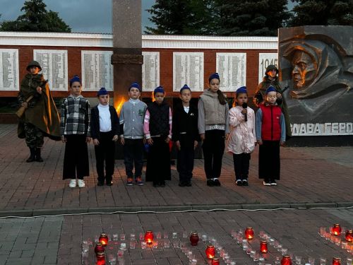 Свеча памяти: в Дрожжановском районе РТ вспомнили погибших в Великой Отечественной войне