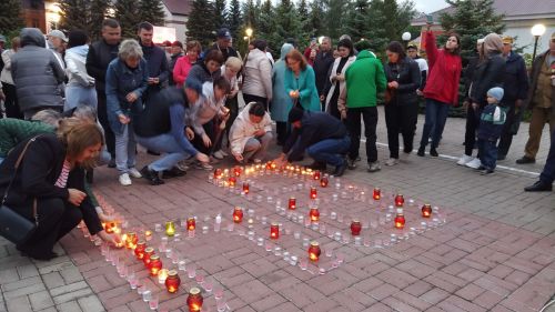 Свеча памяти: в Дрожжановском районе РТ вспомнили погибших в Великой Отечественной войне