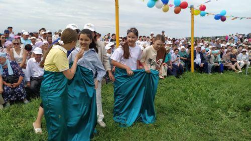 Абсолютной батырше Сабантуя-2025 в селе Малая Цильна Дрожжановского района вручили 100 000 рублей