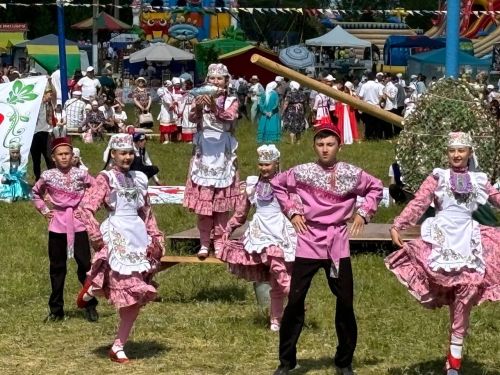 Сабантуй-2025 в Дрожжановском районе: абсолютным батыром стал Раиль Айнетдинов