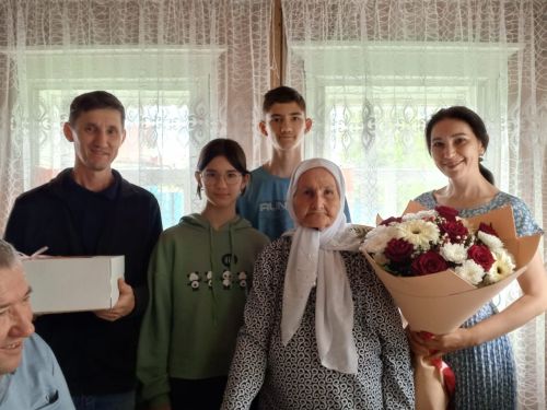 90-летний юбилей отметила жительница села Старые Чукалы Дрожжановского района РТ