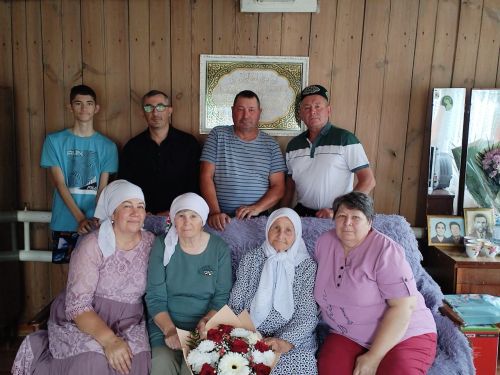 90-летний юбилей отметила жительница села Старые Чукалы Дрожжановского района РТ