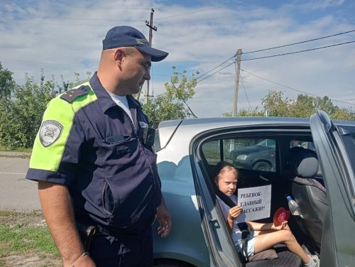 В Дрожжановском районе РТ прошла акция «Ребенок — главный пассажир»