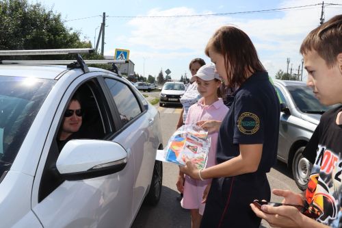 В Дрожжановском районе РТ прошла акция «Ребенок — главный пассажир»
