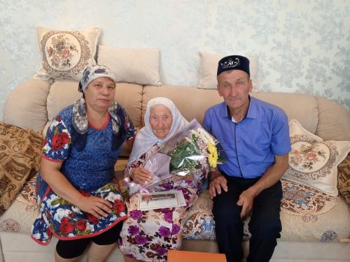 Жительница села Малая Цильна Дрожжановского района РТ отпраздновала 95-летний юбилей