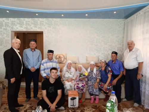 Жительница села Малая Цильна Дрожжановского района РТ отпраздновала 95-летний юбилей