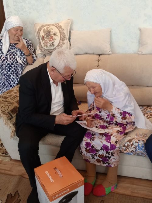 Жительница села Малая Цильна Дрожжановского района РТ отпраздновала 95-летний юбилей