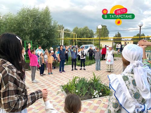 «Түгәрәк уен» һәм татар халык уеннары:фольклорный вечер прошел в Старошаймурзинском сельском поселении