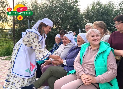 «Түгәрәк уен» һәм татар халык уеннары:фольклорный вечер прошел в Старошаймурзинском сельском поселении