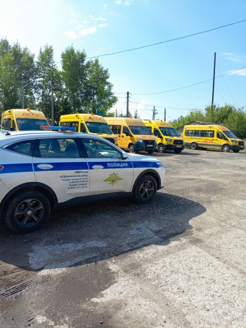 В Дрожжановском районе РТ автоинспекторы проверяют техническое состояние школьных автобусов
