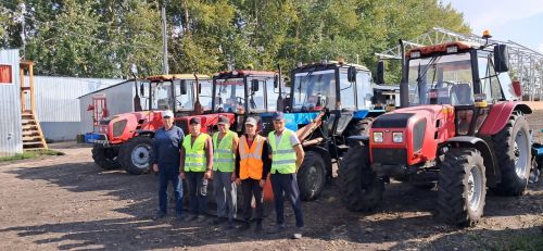 В СПССК «Дувановские Сады» Дрожжановского района РТ проведен техосмотр самоходных машин