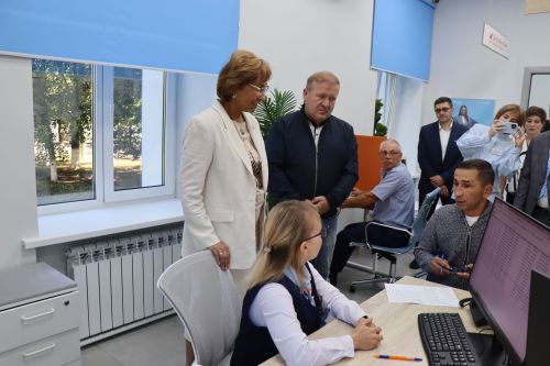 В Дрожжановском районе РТ после ремонта открылся отдел центра занятости