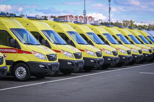 Дрожжановская ЦРБ получила новый автомобиль скорой помощи
