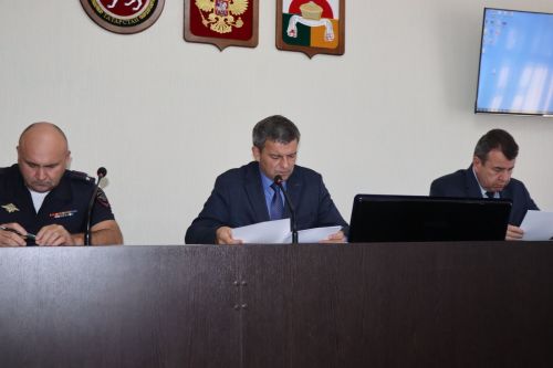 В Дрожжановском районе РТ состоялось расширенное заседание комиссии по БДД
