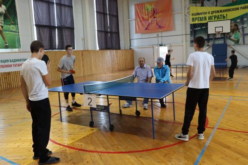 Праздник спорта: в Дрожжановском районе отметили День физкультурника теннисным турниром