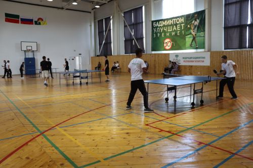 Праздник спорта: в Дрожжановском районе отметили День физкультурника теннисным турниром