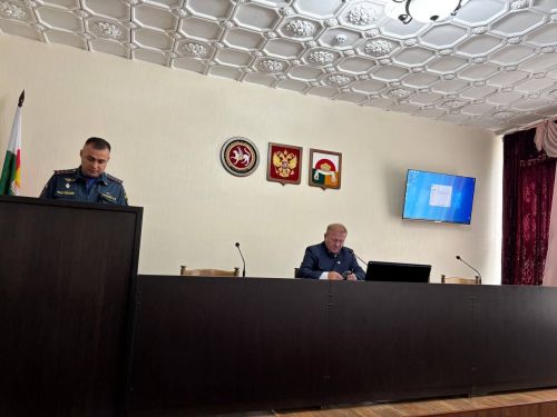 В Дрожжановском районе РТ обсудили безопасность в день голосования