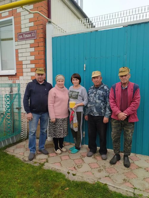 Ветераны боевых действий Дрожжановского района провели акцию «Постучитесь к нашим матерям!»