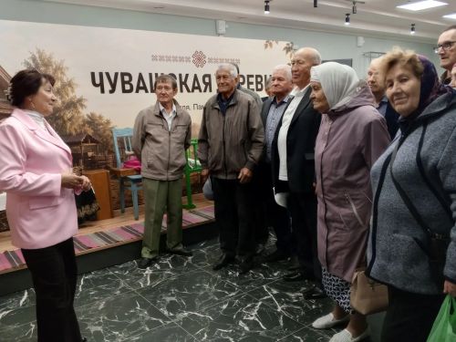 Ветераны Дрожжановского района побывали в обновлённом краеведческом музее