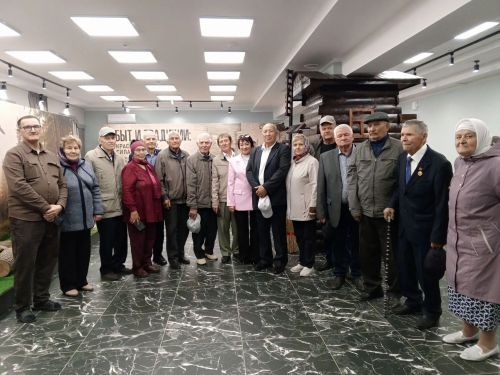Ветераны Дрожжановского района побывали в обновлённом краеведческом музее