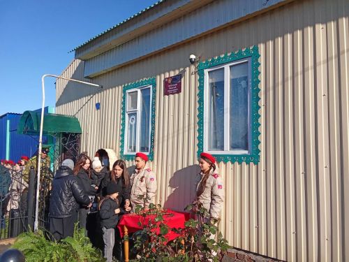 В селе Матаки Дрожжановского района увековечили память пограничника Николая Игнатьева