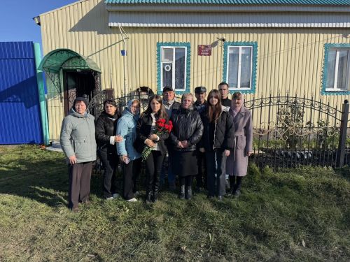 В селе Матаки Дрожжановского района увековечили память пограничника Николая Игнатьева