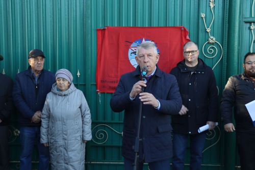 В Дрожжановском районе увековечили память участника СВО Ильнура Яфизова
