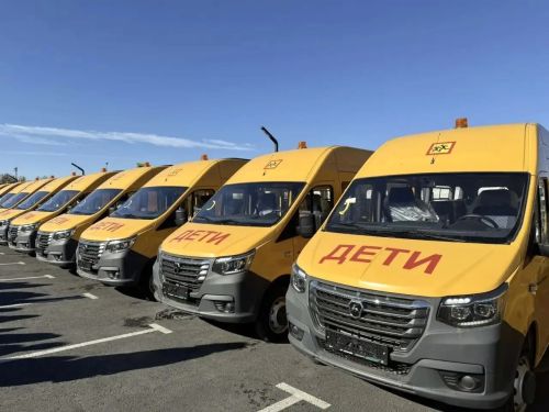 Дрожжановский район получил новый школьный автобус