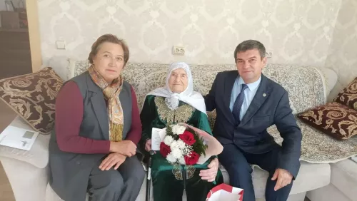 Жительница села Старое Шаймурзино Дрожжановского района РТ отметила свое 94-летие