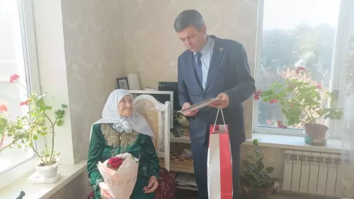 Жительница села Старое Шаймурзино Дрожжановского района РТ отметила свое 94-летие