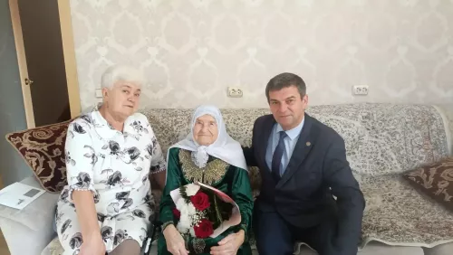 Жительница села Старое Шаймурзино Дрожжановского района РТ отметила свое 94-летие
