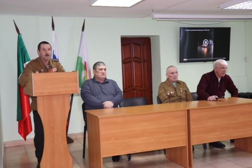 В техникуме Дрожжановского района прошла встреча с ветеранами боевых действий