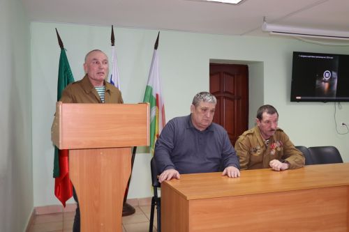 В техникуме Дрожжановского района прошла встреча с ветеранами боевых действий