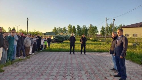 Чүпрәле районында егетләрне РФ Кораллы Көчләре сафларына озаттылар
