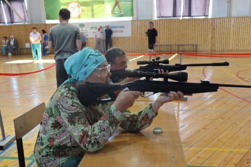 Пенсионеры Дрожжановского района поборолись за выход на республиканскую Спартакиаду