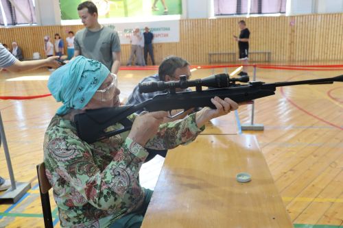 Пенсионеры Дрожжановского района поборолись за выход на республиканскую Спартакиаду