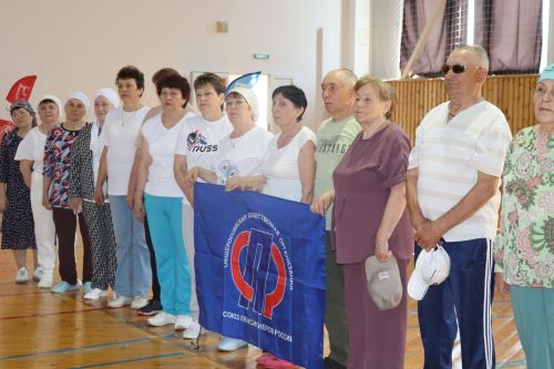 Пенсионеры Дрожжановского района поборолись за выход на республиканскую Спартакиаду