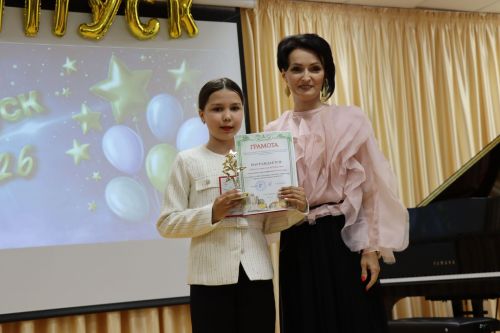 В Дрожжановской детской школе искусств прошёл выпускной вечер